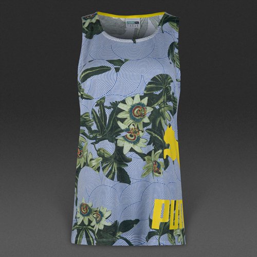 Puma AOP Tank White / AOP for Women